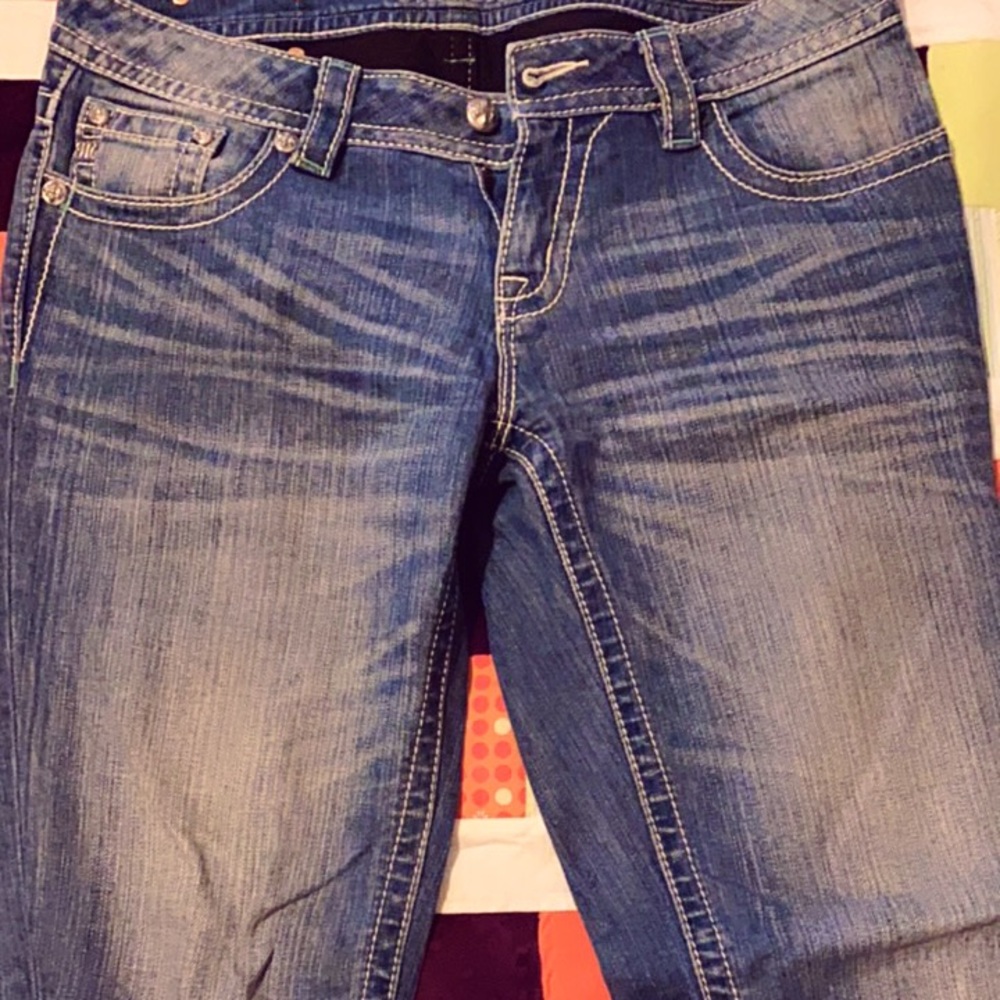 MissMe Cuffed Capri
